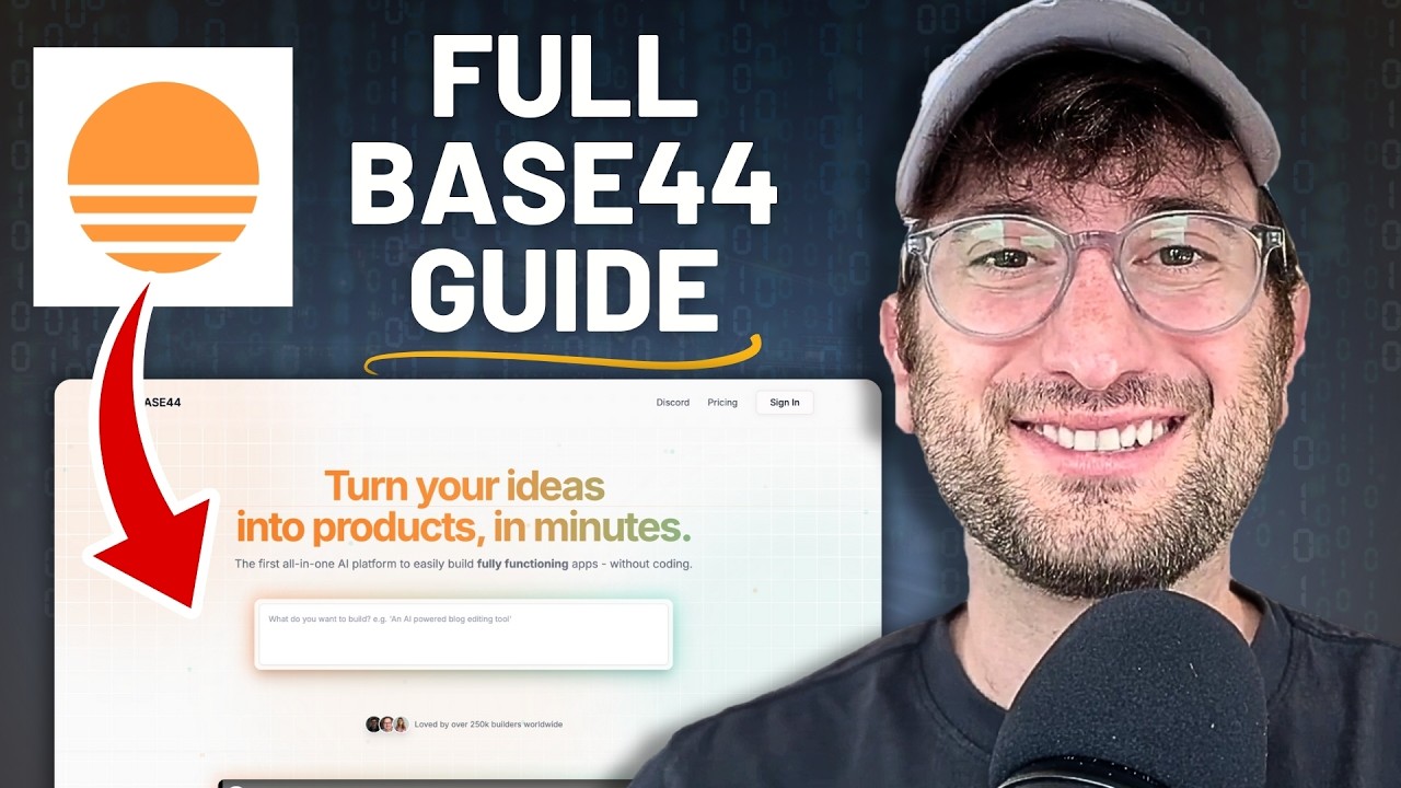Base44 ultimate guide: build a full-stack app using AI (step-by-step)