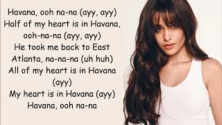 Camila Cabello-Havana (No Rap Version)~ lyrics~
