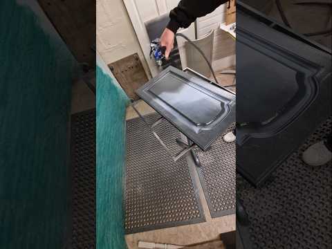 Graco Ultra Quickshot mit einer 310-Flachdüse. Sprühen von Küchentüren #Sprühen