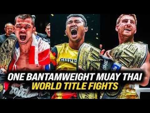 Timeline | All ONE Bantamweight Muay Thai World Title Fights 👑