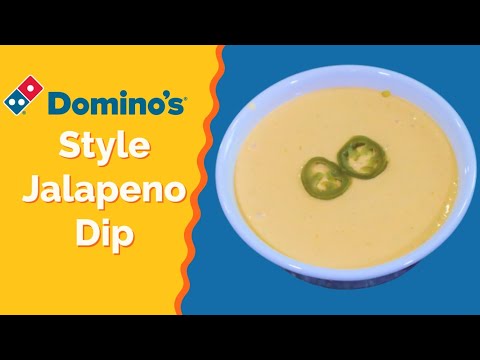 How to Make Dominos Style Jalapeno Dip at Home | Cheesy Jalapeno Dip Recipe