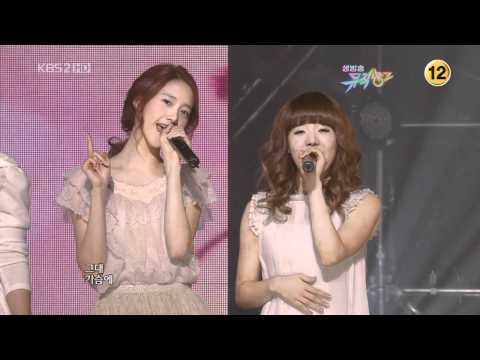 HD JuHyunMi & SNSD - One-side Love , Feb12.2010 1/5 GIRLS' GENERATION Live 720p