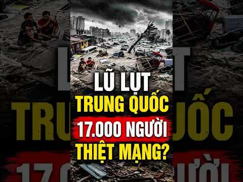 Thảm Hại Trung Quốc 17.000 người Thiệt Mạng! #thoitiet  #dubaothoitiet