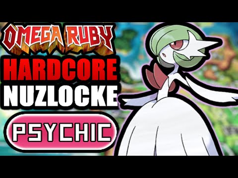 Pokémon Omega Ruby Hardcore Nuzlocke - Psychic Type Pokémon Only! (No items, No overleveling)
