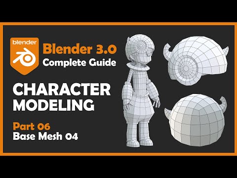 01 Blender 3 0 Character Modeling Tutorial Beginner Friendly 2022