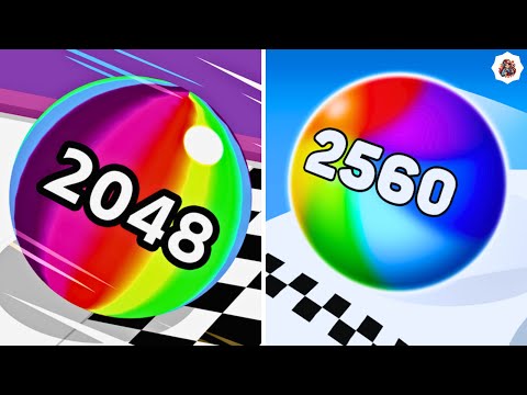 Number Master 🟣【 V S 】🟢 Ball Master 2048  | Android iOS Gaming Walkthrough | Max Gameplay BN8700