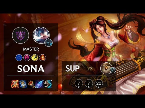 Sona Support vs Bard - EUW Master Patch 10.5