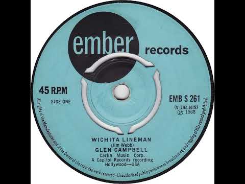 UK New Entry 1969 (16) Glen Campbell - Wichita Lineman