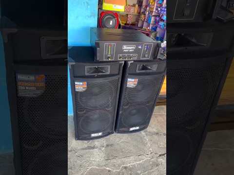 Stranger Pbt 501 Original kolkata amplifier With Ahuja 12 inch dual top testing #ahuja #stranger