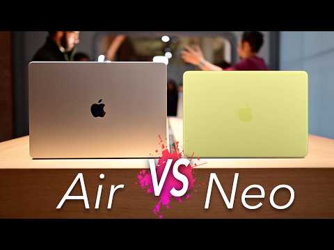 Which to Buy?! MacBook Air VS MacBook Neo!