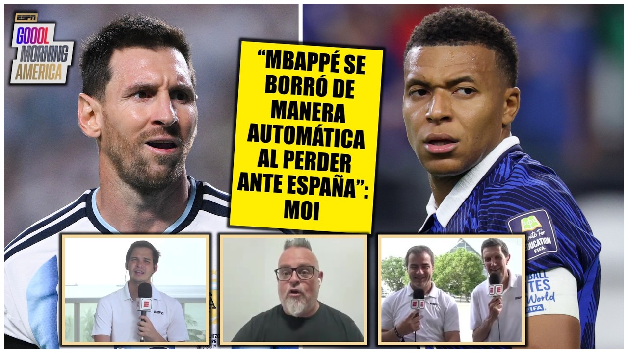 Si MESSI llega a ganar el MUNDIAL se vendrá el NOVENO BALÓN DE ORO: Moisés Llorens | Goool Morning
