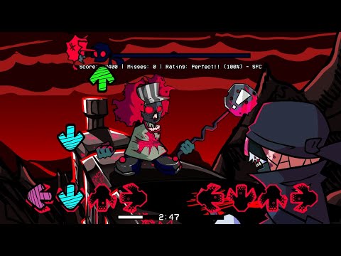 FNF - FUNKIMENSIONAL - Hellish Chuckle (by coquers_ ft. HeV) - [FC/4k]