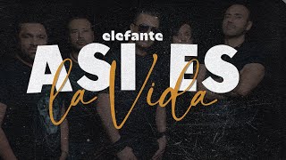 Elefante - Así Es la Vida | Letra