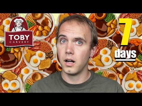 I Ate Nothing But Toby Carvery for 1 Week