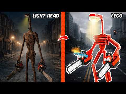 J’ai créé une étrange version de Siren Head en LEGO | AM Bricks FR