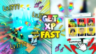 HOW TO GET XP FAST IN ALL STAR TOWER DEFENSE!! ( all star tower defense Roblox )