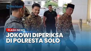 JOKOWI Hadiri Pemeriksaan di Polresta Solo Didampingi Yakup, Lengkapi Berkas Perkara Kasus Ijazah