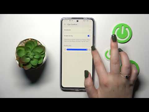 How to Enable and Configure the Eye Comfort Mode on the HUAWEI Nova 10 SE