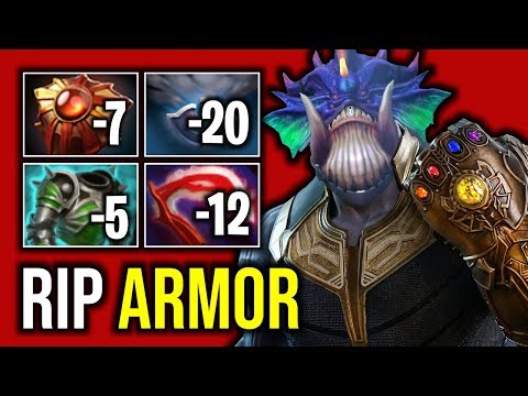 RIP ARMOR..!! Imba -44 Armor Build Slardar by Wagamama 7.22f | Dota 2