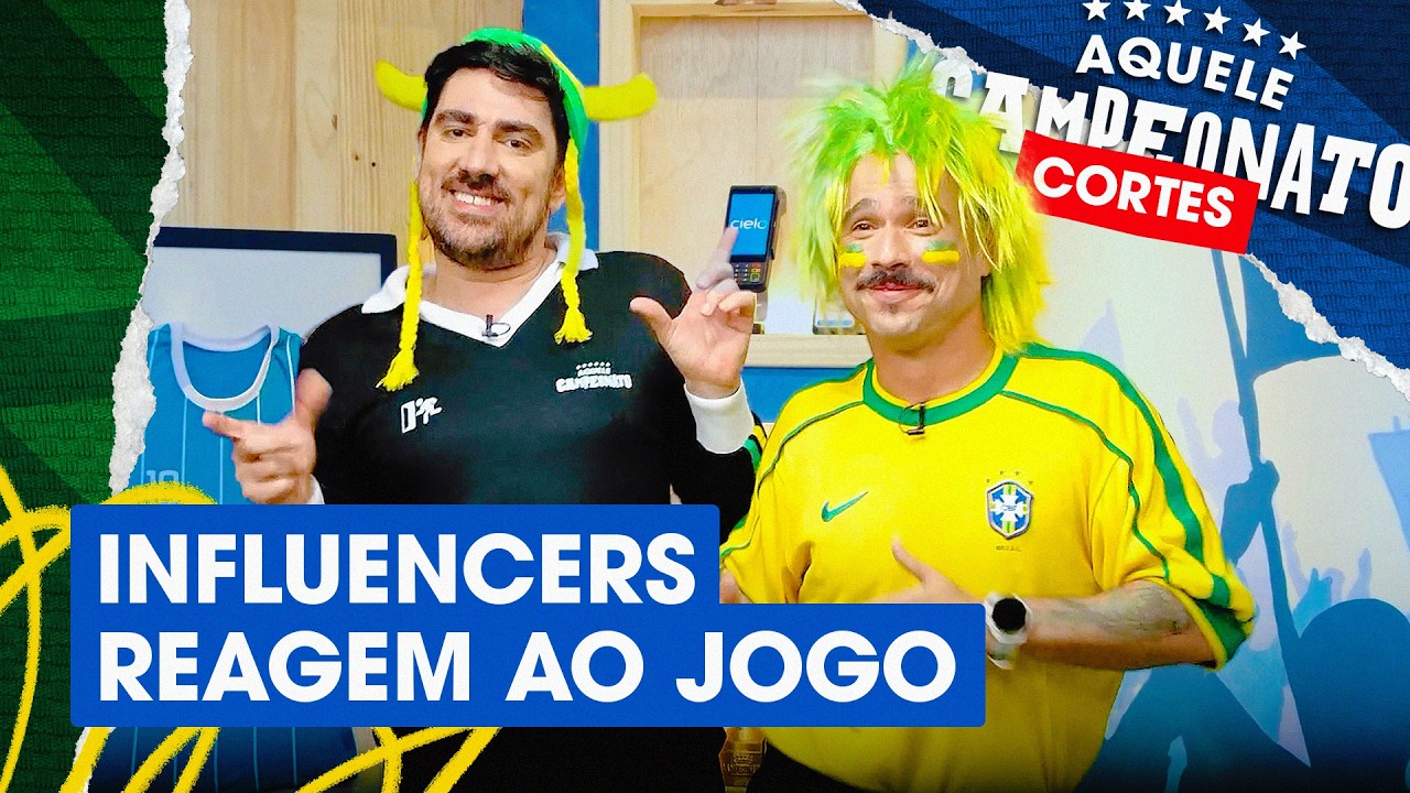 REACT DOS INFLUENCERS | CORTES AQUELE CAMPEONATO