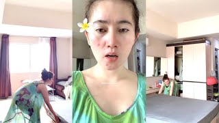 Download lagu [LIVE TIKTOK] Live QnA Tante Cantik Pakai Daster | Sangat Rajin Membersihkan Kamar, Blunder?! mp3