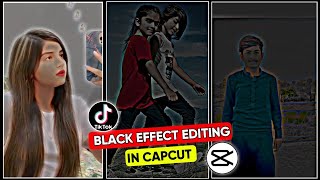 Tiktok Trending Black Effect Editing In Capcut || capcut Black Effect Editing Tutorial