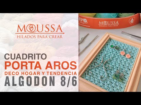 Porta Aros Express 🧡 Ideas y tendencia a Crochet con Moussa Lanas 🧡