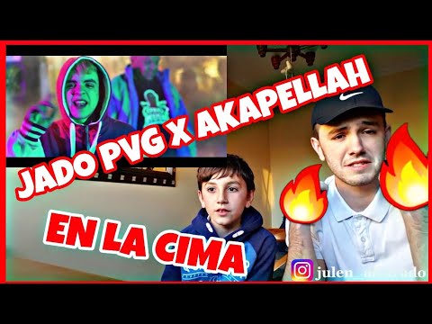 JADO PVG X AKAPELLAH - "EN LA CIMA" Prod. Boiria (Videoclip Oficial) - (REACCIÓN) | BROSTO