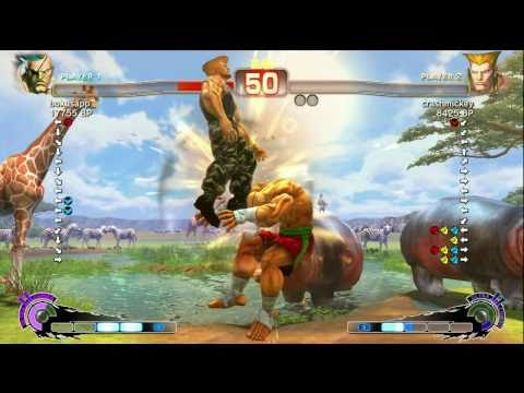 Bonchan [Sagat] vs Toncotsu [Ibuki] crashmickey [Guile] SSF4 Japanese Ranked Matches - TRUE-HD