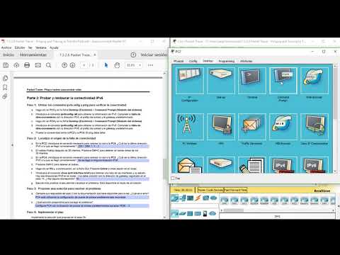Tutorial laboratorio 7.3.2.6 - Packet Tracer