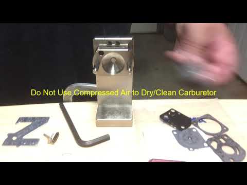 How to Install Zama Carburetor Rebuild Kit