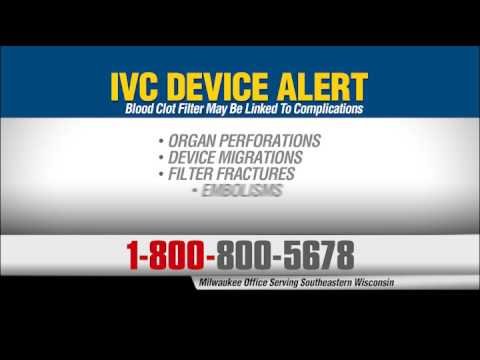 Warning! IVC Device Alert - Contact Hupy and Abraham, S.C. For A Free Consultation