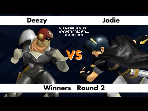 NXT LVL Gaming 16 - Winners Round 2 - Deezy (Falcon) vs Jodie (Marth) - SSBM Smash Melee
