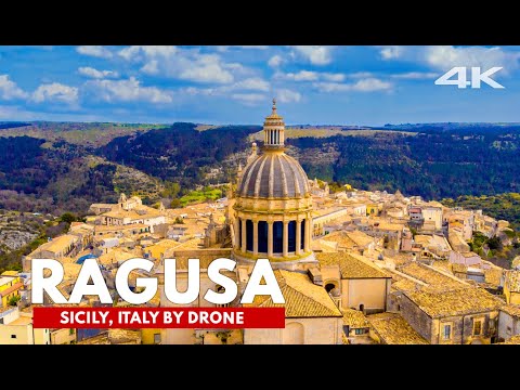 RAGUSA IBLA Sicily Trip | Drone footage, 4K movie