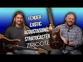 Fender Exotic Acoustasonic Stratocaster Ziricote Tone For All Your Needs