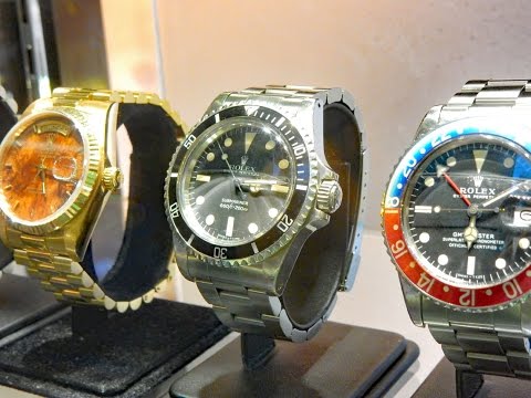 Some Rare Vintage Rolex & Tudor Watches In Hong Kong