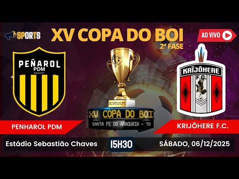 PEÑAROL PDM x KRIJÕHERE F.C. | SEGUNDAFASE | COPA DO BOI 2025 | AO VIVO DIA 06-12-2025