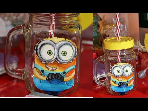 DIY  Mason Jar Cup