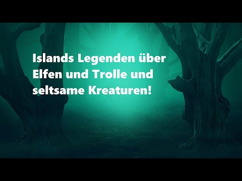 Iceland's legends about elves and trolls and strange creatures