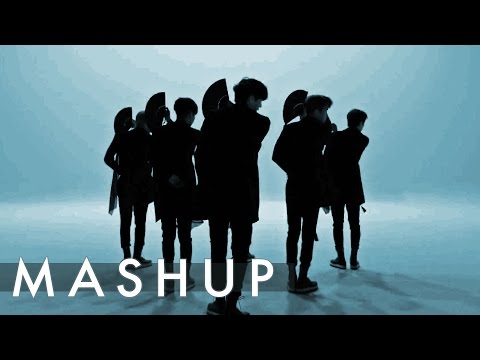 VIXX /MONSTA X /NU'EST /f(x) – Shangri-La /Beautiful /Love Paint /4 Walls MASHUP