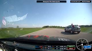 Lemons - Dumpster Fire - Gingerman 2025 - Jerry - Start of Race - Sat