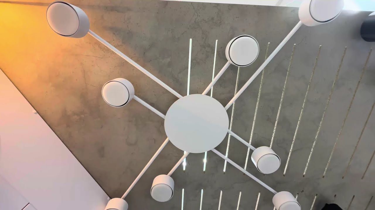 Світильник під лампу VIDEX 6хGX53 накладний білий