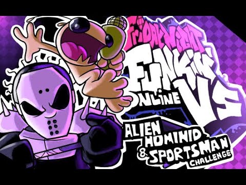 Friday Night Funkin' Online Vs | Sportman And Alien Hominid + Every Challenger From The Mod | Update