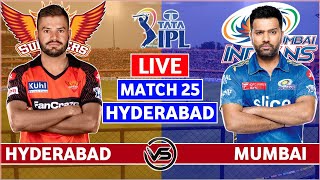 IPL 2023 Live: Sunrisers Hyderabad vs Mumbai Indians Live | SRH vs MI Live Scores & Commentary