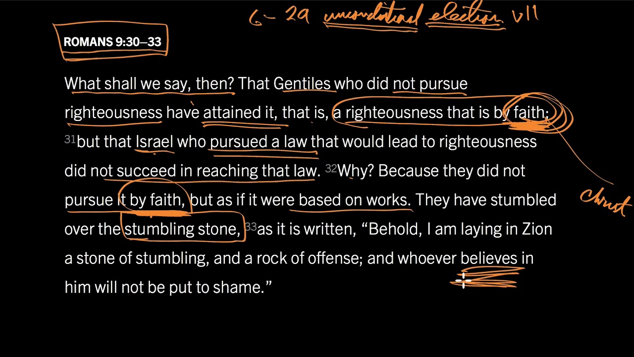 The Great Antidote to Shame: Romans 9:30–33