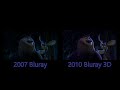 Open Season 2007 Bluray 2010 Bluray 3D Comparsion Samples Part 11