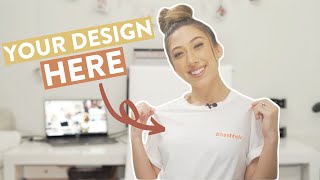 HOW TO CREATE AND SELL MERCH FOR FREE | Step by step merch shop tutorial in under 10 minutes