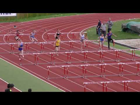 100m prepone [Ž], 3 skupine - Kup Hrvatske/Ekipno prvenstvo Hrvatske za juniore i juniorke 2021