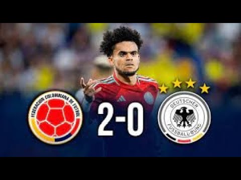 Germany vs Colombia 0-2 - Resumen y Goles Completo 2023