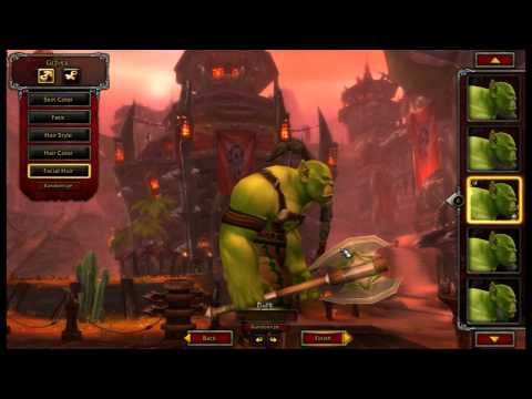 WoD Beta: Orc Male Creation New Model